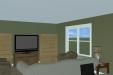 The Carlisle S - Living Room Rendering